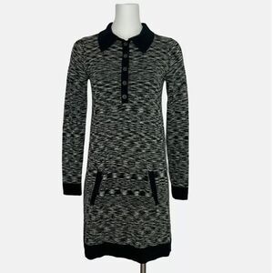 Missoni Black Print with Black Trim Knit Dress